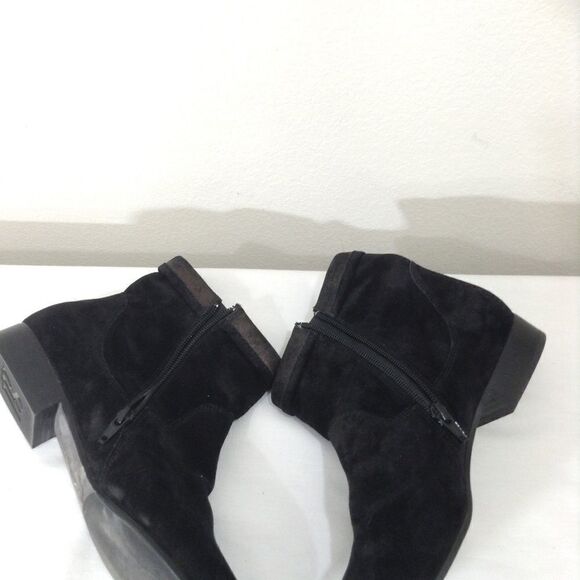 Paul Green Suede Ankle Boots Size 8 1/2 - Picture 3 of 6